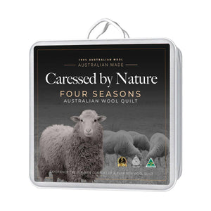 Caressed by Nature All Seasons 100% Wool Quilt